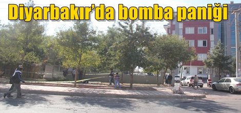 Diyarbakır’da bomba paniği