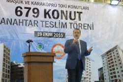 Basın sitesi TOKİ konutları teslim edildi