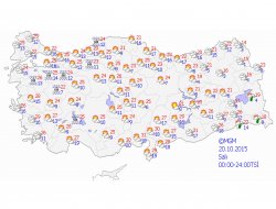 Türkiye genelinde hava durumu