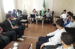 Hasan Aşkın HÜDA-PAR Gençlik Kolları ile buluştu