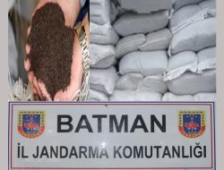 Batman’da kaçak çay ele geçirildi