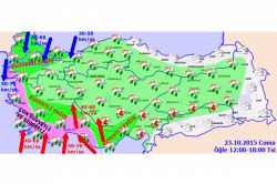 Yurtta kuvvetli yağışlar bekleniyor