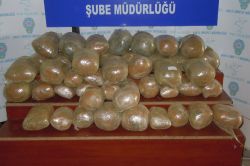 Van'da 80 kilo esrar ele geçirildi