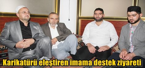 İTTİHAD’dan karikatürü eleştiren imama destek