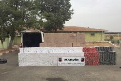 Mardin’de kaçak sigara operasyonları