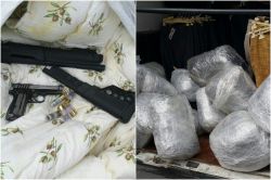 Diyarbakır’da uyuşturucu madde ve silah ele geçirildi