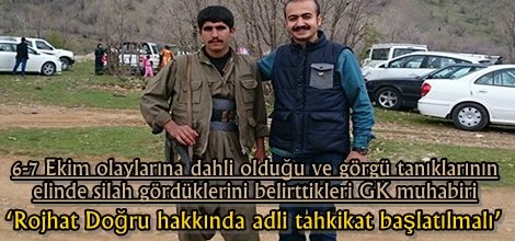 ‘Rojhat Doğru hakkında adli tahkikat başlatılmalı’