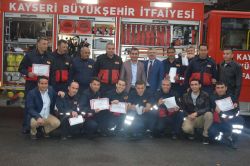 Kayseri Büyükşehir İtfaiyesinden eğitim semineri