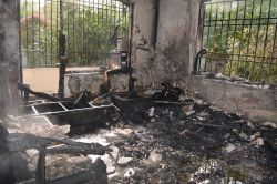 Batman’da çıkan yangında ev kül oldu