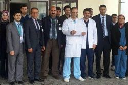 Kovancılar’da sağlık çalışanlarından basın açıklaması