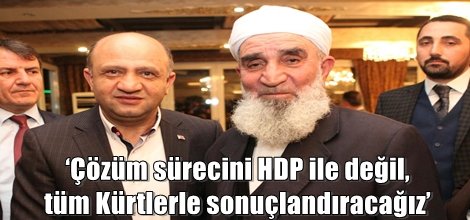 Bakan Işık, ‘Çözüm sürecini HDP ile değil, tüm Kürtlerle sonuçlandıracağız’