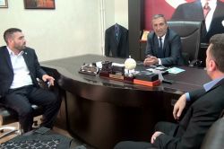 HÜDA PAR’dan Milli Eğitim Müdürü’ne ziyaret