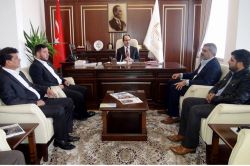 HÜDA PAR Gaziantep teşkilatından il müftüsüne ziyaret