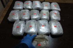 Ağrı'da 8 kilo eroin ele geçirildi