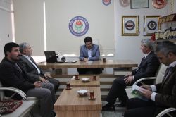 Şanlıurfa HÜDA-PAR’ dan Eğitim Bir Sen’e ziyaret