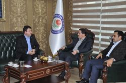 HÜDA PAR'dan Memur-Sen'e ziyaret