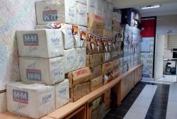 Mardin’de 328 bin paket kaçak sigara ele geçirildi