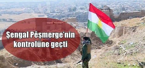 Şengal Peşmerge’nin kontrolüne geçti