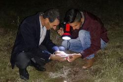 Bingöl’de düşen göktaşları vatandaşın uykusunu kaçırdı