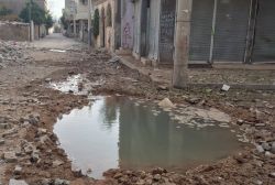 Hendeklere tuzaklanmış patlayıcılar imha ediliyor