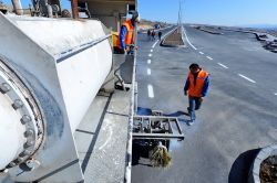 Batman Üniversitesi iç yollarına beton asfalt yapıldı‏