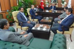 HÜDA PAR’dan Batman İl Milli Eğitim Müdürü’ne ziyaret