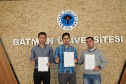 Batman Üniversitesinden başarılı öğrencilere tebrik