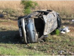 Mardinde cenaze Dönüşü Kaza : 3 Ölü (Foto)