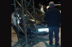 Batman'ın Yeşiltepe Mahallesi'nde maddi hasarlı trafik kazası