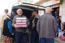 Kısmen kalkan yasaktan sonra Nusaybinliler marketlere akın etti video