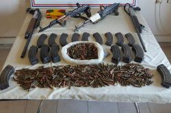 Şırnak’ın İdil ilçesinde mühimmat ele geçirildi foto