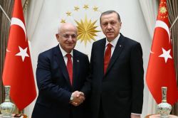 TBMM Başkanı Kahraman Cumhurbaşkanı tarafından kabul edildi