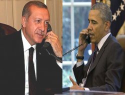 Erdoğan, Obama ile telefonda görüştü