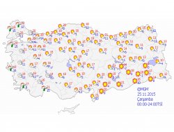 Ülke genelinin yağışlı hava etkisine girmesi bekleniyor