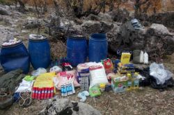 Batman'da PKK'ye ait 4 sığınak bulundu