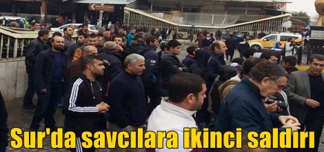 Sur'da Savcılara ikinci saldırı