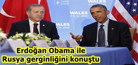 Erdoğan Obama ile Rusya-Türkiye gerginliğini konuştu