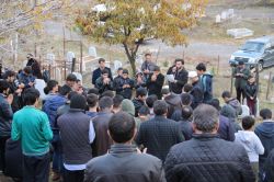 Medrese şehitleri mezarları başında anıldı