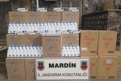 Mardin’de 150 bin paket kaçak sigara ele geçirildi