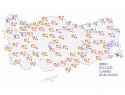 Yoğun buzlanma ve don uyarısı