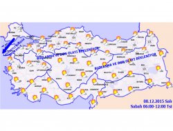 Meteorolojiden buzlanma ve don uyarısı