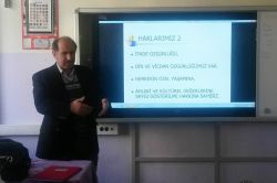 ‘Yanlış davranışlara karşı durmak lazım’