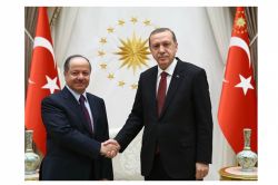 Barzani Cumhurbaşkanı Erdoğan’la görüştü