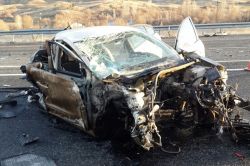 Elazığ’da trafik kazası: 1 yaralı