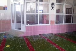 PKK’liler Dargeçit’te bir camiyi kullanılamaz hale getirdi