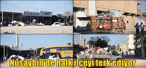 Nusaybin'de halk ilçeyi terk ediyor