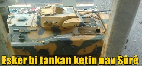 Esker bi tankan têketê Sûrê