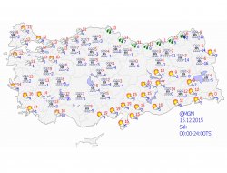 Meteorolojiden don ve buzlanma uyarısı