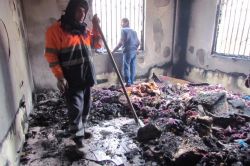 Siverek’te bir evde yangın çıktı