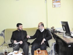 Basın İlan Kurumu Müdüründen İLKHA'ya Ziyaret